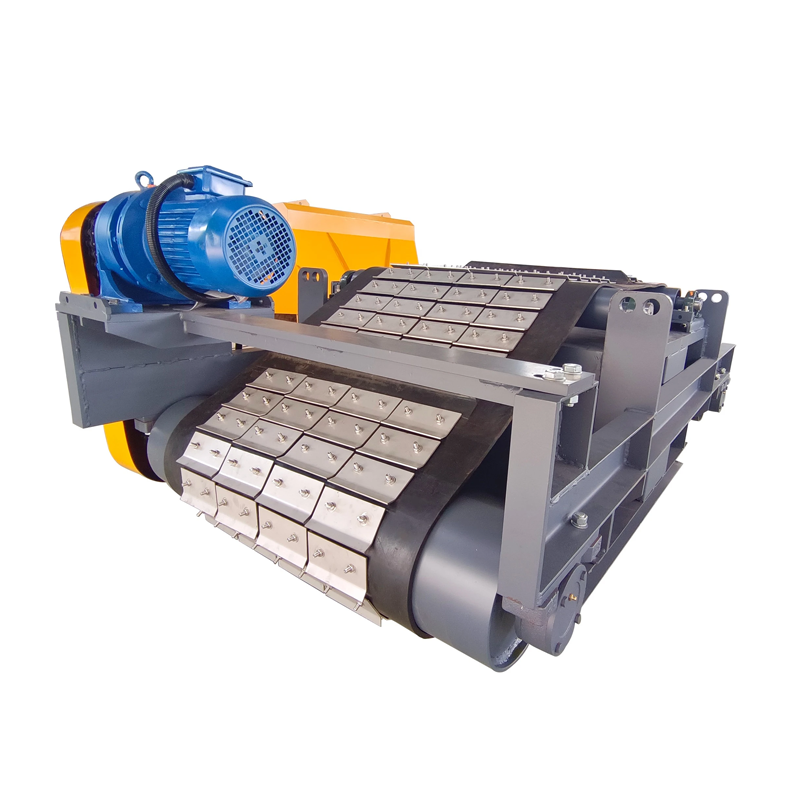 electromagnetic iron separator Reliable anti-rust electromagnetic overband separator with high sorting purity