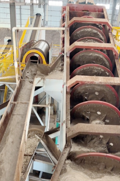 sand washer Ruijie sand washer,high performance, large processing capacity, high washing purity.