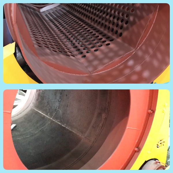 Cost-effective Size Classified Trommel Screen with different sizes sieve holes