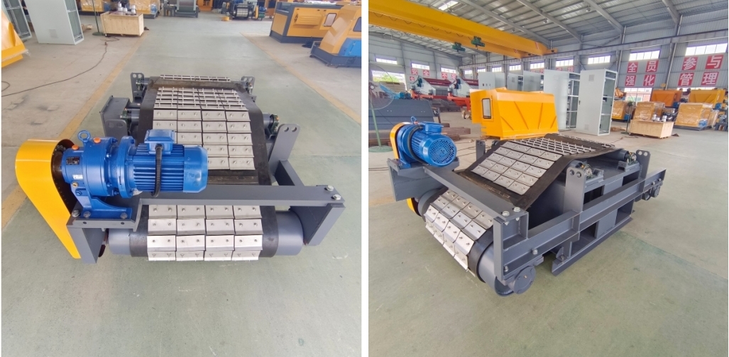 Electromagnetic Overband Magnetic Separator-Manufacturer.Electromagnetic Overband Magnetic Separator can effectively remove unstable iron and ferrous contaminants. 