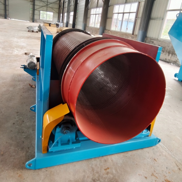 low blockage rate trommel screen for material recycling